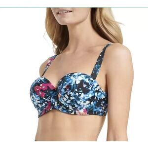 Calvin Klein Women's Standard Balconette Sweetheart Swim Top Size Med NWT